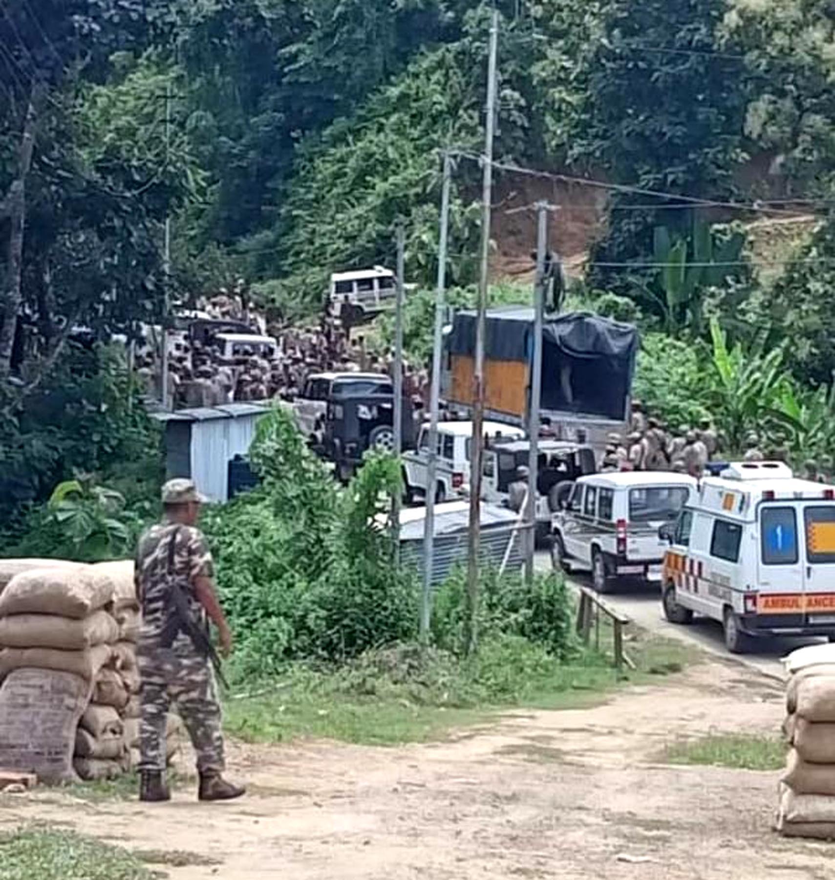 5 Policemen Killed In Border Dispute With Mizoram Assam Times
